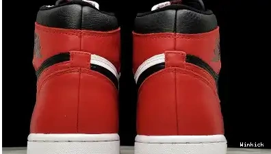 "HOMAGE RED 1 RETRO JORDAN AIR HOME" 861428-061 TO 0504